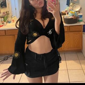 Black Cargo Skort!! :)